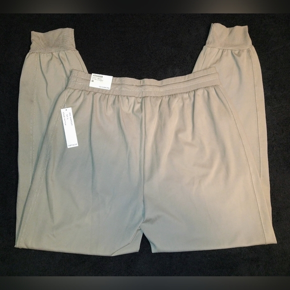 $60 NWT Zac & Rachel Mushroom Taupe Stretch Cuffed Joggers With Pockets ~ Sz M - Picture 3 of 6